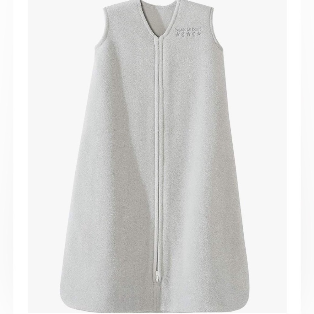 Halo Gray Micro-Fleece Baby Sleep Sack TOG 1.0